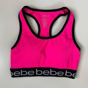 Bebe Sports Bra, Size S
